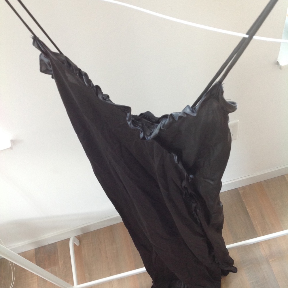 Night gown, satin